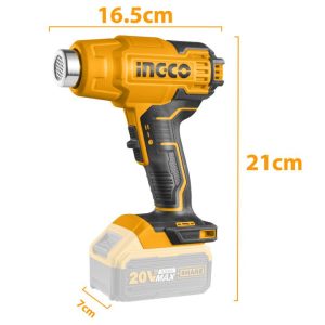 Máy khò nhiệt dùng pin 20V INGCO HGLI2002 (thân máy chưa kèm pin sạc) - Đồ nghề, dụng cụ cầm tay, máy móc thiết bị INGCO chín
