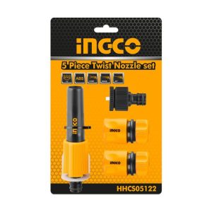 Bộ 5 đầu nối nhanh máy xịt rửa INGCO HHCS05122 - Đồ nghề, dụng cụ cầm tay, máy móc thiết bị INGCO chính hãng, giá tốt - hình