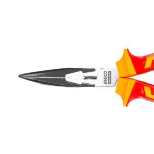 Kìm mũi nhọn mỏ cong cách điện 8 inch INGCO HIBNP28208 - Đồ nghề, dụng cụ cầm tay, máy móc thiết bị INGCO chính hãng, giá tốt