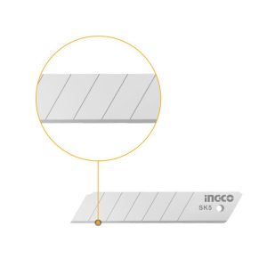 Bộ 10 lưỡi dao size 18*100mm INGCO HKNSB181 - góc nhìn 2