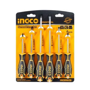 Bộ 6 tua vít thép Crv INGCO HKSD0628 - Đồ nghề, dụng cụ cầm tay, máy móc thiết bị INGCO chính hãng, giá tốt - hình ảnh sản ph