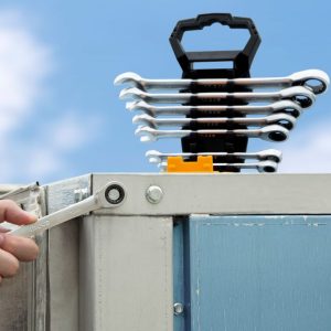 Bộ 8 cờ lê vòng miệng hai chiều (8- 19mm) INGCO HKSPAR1082 - góc nhìn 3