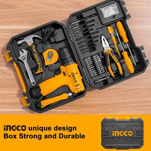 Bộ dụng cụ đa năng 81 gồm khoan pin 12V và bộ đồ nghề INGCO HKTHP10811 - Đồ nghề, dụng cụ cầm tay, máy móc thiết bị INGCO chí