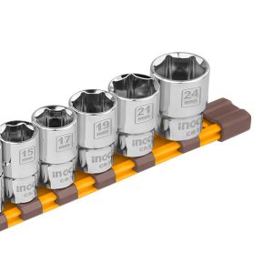 Bộ 10 đầu tuýp INGCO 1.2 inch HKTS12103 - Đồ nghề, dụng cụ cầm tay, máy móc thiết bị INGCO chính hãng, giá tốt - góc nhìn 3