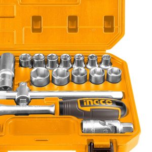 Bộ đầu tuýp và cần siết 20 chiếc 1/2" INGCO HKTS12201 - Đồ nghề, dụng cụ cầm tay, máy móc thiết bị INGCO chính hãng, giá tốt