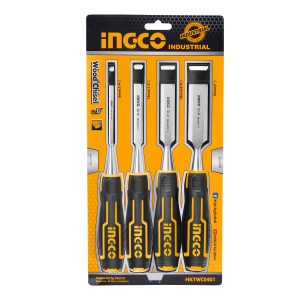 Bộ 4 đục gỗ thép Crv INGCO HKTWC0401 - hình ảnh sản phẩm