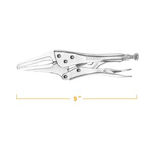 Kìm bấm khóa mỏ dài thép Cr-V INGCO HLNP0209 - Đồ nghề, dụng cụ cầm tay, máy móc thiết bị INGCO chính hãng, giá tốt - góc nhì