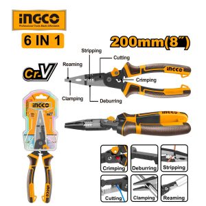 Kềm đa năng kết hợp 6 trong 1 INGCO HMFLNP28200 - hình ảnh sản phẩm