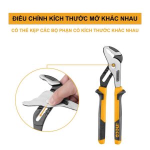 Kìm mỏ quạ 10 inch INGCO HPP28251 - góc nhìn 3