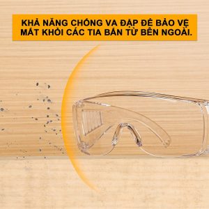 Kính bảo hộ mắt INGCO HSG05 - góc nhìn 3