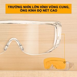 Kính bảo hộ mắt INGCO HSG05 - góc nhìn 5