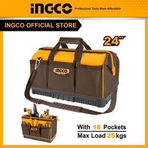 Giỏ đựng dụng cụ 24 inch INGCO HTBG09 - Đồ nghề, dụng cụ cầm tay, máy móc thiết bị INGCO chính hãng, giá tốt - hình ảnh sản p