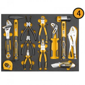 Bộ thùng 4 ngăn 162 dụng cụ INGCO HTCS271621 - góc nhìn 4