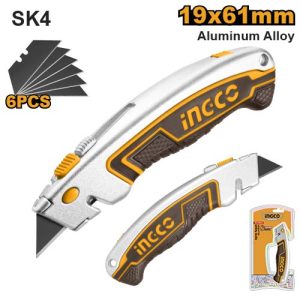 Dao rọc giấy HUK6128 INGCO cao cấp - Đồ nghề, dụng cụ cầm tay, máy móc thiết bị INGCO chính hãng, giá tốt - hình ảnh sản phẩm