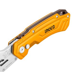 Dao cắt đa năng gấp gọn cao cấp INGCO HUK6288 - góc nhìn 3
