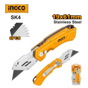 Dao cắt đa năng gấp gọn cao cấp INGCO HUK6288 - hình ảnh sản phẩm