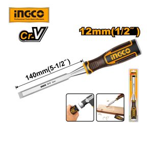 Đục gỗ bản rộng INGCO 12mm HWC0812 - Đồ nghề, dụng cụ cầm tay, máy móc thiết bị INGCO chính hãng, giá tốt - hình ảnh sản phẩm