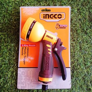 Vòi xịt đa năng đầu tròn INGCO HWSG092 có 9 kiểu phun - Đồ nghề, dụng cụ cầm tay, máy móc thiết bị INGCO chính hãng, giá tốt