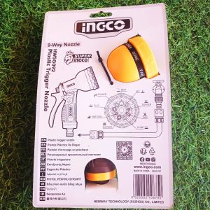 Vòi xịt đa năng đầu tròn INGCO HWSG092 có 9 kiểu phun - Đồ nghề, dụng cụ cầm tay, máy móc thiết bị INGCO chính hãng, giá tốt