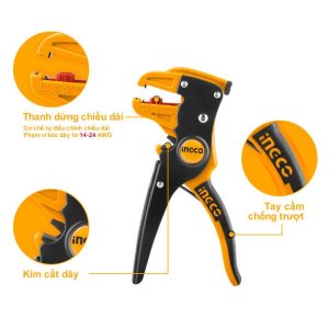 Kìm tuốt dây điện mỏ quạ INGCO HWSP15608 - Đồ nghề, dụng cụ cầm tay, máy móc thiết bị INGCO chính hãng, giá tốt - góc nhìn 2