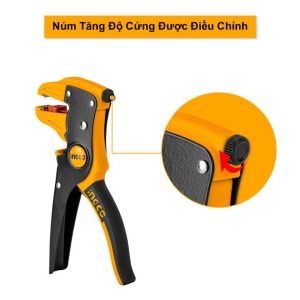 Kìm tuốt dây điện mỏ quạ INGCO HWSP15608 - Đồ nghề, dụng cụ cầm tay, máy móc thiết bị INGCO chính hãng, giá tốt - hình ảnh sả