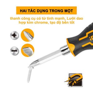 Bộ tua vít 2 đầu ngắn INGCO AKISD0202 - Đồ nghề, dụng cụ cầm tay, máy móc thiết bị INGCO chính hãng, giá tốt - góc nhìn 3