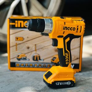 Máy khoan pin 12V kèm 2 pin 1 sạc và túi xách INGCO CDLI1222 - Đồ nghề, dụng cụ cầm tay, máy móc thiết bị INGCO chính hãng, g