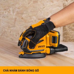 Máy chà nhám góc pin 20V INGCO CDSLI2051 - Đồ nghề, dụng cụ cầm tay, máy móc thiết bị INGCO chính hãng, giá tốt - góc nhìn 4