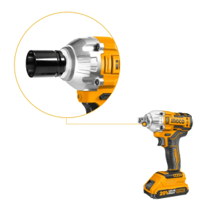Bộ combo máy khoan và máy siết bu lông pin 20V INGCO CKLI2017 - góc nhìn 2