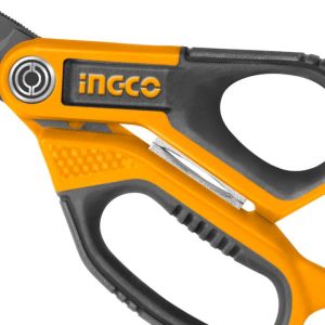 Kéo cắt dây điện inox mạ titan dài 170mm INGCO HES051708 - góc nhìn 2