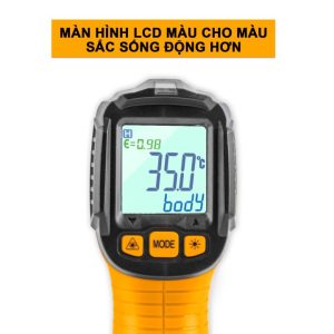 Máy đo nhiệt độ hồng ngoại vật dụng và đo thân nhiệt INGCO HIT010381 - Đồ nghề, dụng cụ cầm tay, máy móc thiết bị INGCO chính