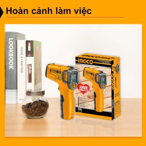 Máy đo nhiệt độ hồng ngoại vật dụng và đo thân nhiệt INGCO HIT010381 - Đồ nghề, dụng cụ cầm tay, máy móc thiết bị INGCO chính