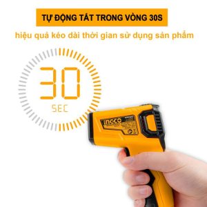 Máy đo nhiệt độ hồng ngoại vật dụng và đo thân nhiệt INGCO HIT010381 - Đồ nghề, dụng cụ cầm tay, máy móc thiết bị INGCO chính
