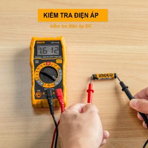 Đồng hồ đo điện vạn năng (40T) Ingco DM2002 - Đồ nghề, dụng cụ cầm tay, máy móc thiết bị INGCO chính hãng, giá tốt - góc nhìn