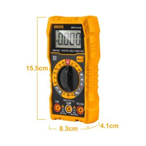 Đồng hồ đo điện vạn năng (40T) Ingco DM2002 - Đồ nghề, dụng cụ cầm tay, máy móc thiết bị INGCO chính hãng, giá tốt - góc nhìn