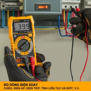 Đồng hồ đo điện vạn năng (40T) Ingco DM2002 - Đồ nghề, dụng cụ cầm tay, máy móc thiết bị INGCO chính hãng, giá tốt - góc nhìn