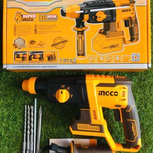 Bộ combo giá rẻ Ingco ING-CB20 máy vặn vít 170N.m, máy mài góc pin, máy khoan bê tông pin không chổi than - Đồ nghề, dụng cụ