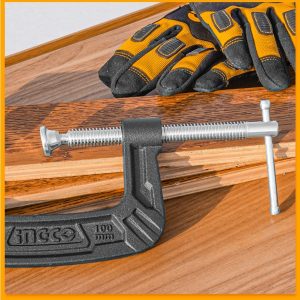 Combo 3 Vam Kẹp Cảo chữ C, chữ G sử dụng trong công việc kẹp gỗ, kẹp tấm kim loại INGCO HGC0104 HGC0105 HGC0106 - Đồ nghề, dụ