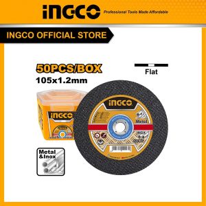 Đĩa cắt sắt 105mm INGCO MCD1210550 - Đồ nghề, dụng cụ cầm tay, máy móc thiết bị INGCO chính hãng, giá tốt - hình ảnh sản phẩm