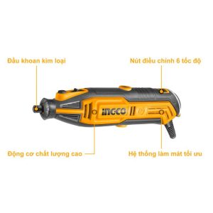 Máy mài khuôn mini cầm tay 130W INGCO MG13328 - Đồ nghề, dụng cụ cầm tay, máy móc thiết bị INGCO chính hãng, giá tốt - hình ả
