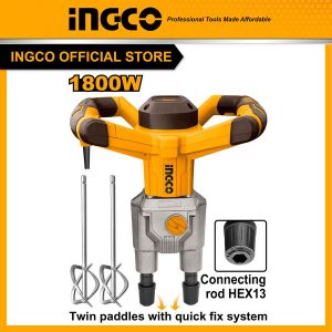 Máy trộn sơn 1800W INGCO MX218008 - Đồ nghề, dụng cụ cầm tay, máy móc thiết bị INGCO chính hãng, giá tốt - hình ảnh sản phẩm
