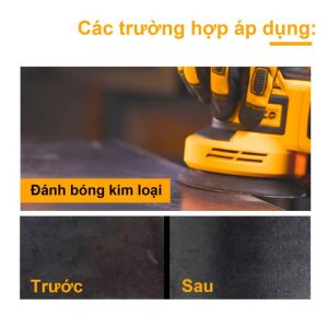 Máy chà nhám INGCO đĩa tròn CROSLI2001 dùng pin 20V - góc nhìn 2