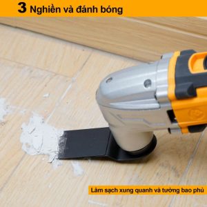 Máy cắt gọt đa năng dùng pin INGCO CMLI2001 - góc nhìn 3