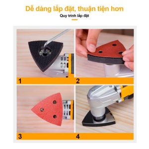 Máy cắt gọt đa năng dùng pin INGCO CMLI2001 - góc nhìn 2