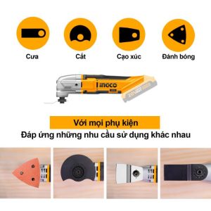 Máy cắt gọt đa năng dùng pin INGCO CMLI2001 - hình ảnh sản phẩm