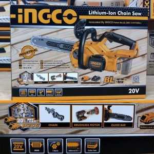 Máy cưa xích dùng pin INGCO CGSLI20128 không chổi than kèm bộ xích (không kèm pin và sạc) - Đồ nghề, dụng cụ cầm tay, máy móc