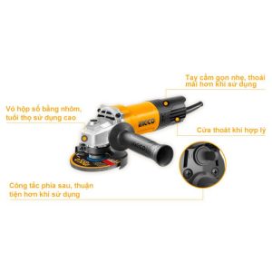Máy mài góc Ingco 750W AG750282 đĩa mài Φ100mm - Đồ nghề, dụng cụ cầm tay, máy móc thiết bị INGCO chính hãng, giá tốt - góc n