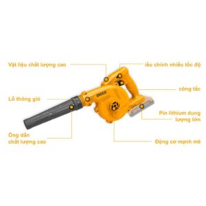 Thân máy thổi bụi dùng pin Ingco 20V CABLI20018 - góc nhìn 5
