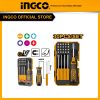 Bộ 30 đầu vít đa năng INGCO AKISD3001 thép CrV có nam châm - Đồ nghề, dụng cụ cầm tay, máy móc thiết bị INGCO chính hãng, giá