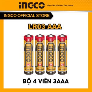 Bộ 4 Pin tiểu 3AAA INGCO 1.5V HAB3A01 - hình ảnh sản phẩm
